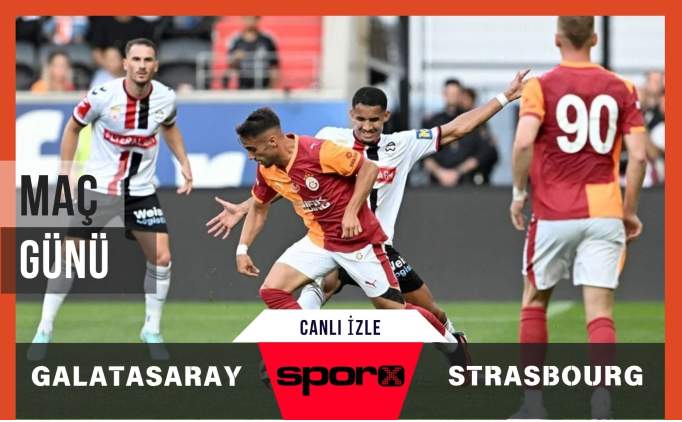 S Sport Plus Canl zle: Galatasaray - Strasbourg Ma zle