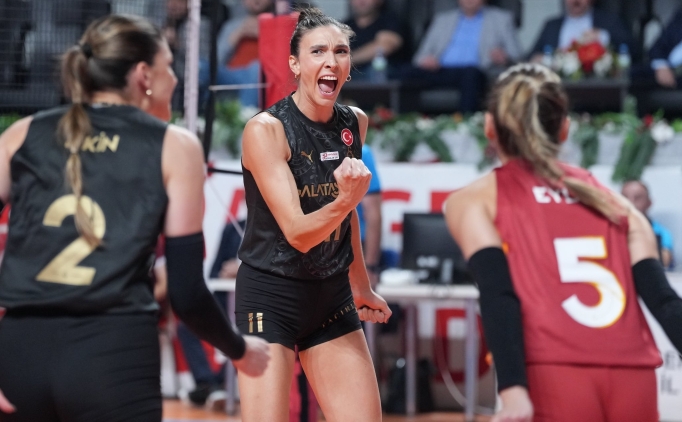 Galatasaray Daikin, Kuzeyboru'ya set vermeden kazand�!