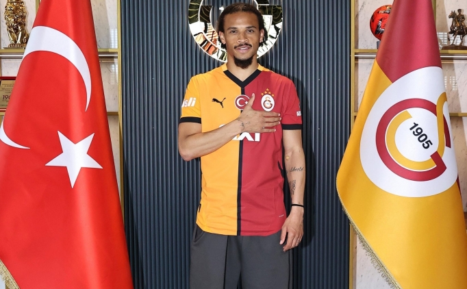 Leroy Sane, stanbul'a geldi!