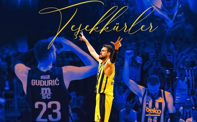 Sporx: Marko Guduric'ten Fenerbahçe Beko'ya veda