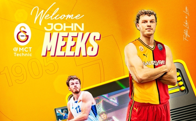 Galatasaray Basketbol, John Meeks'i açıkladı!