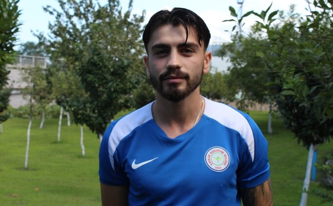 Rizesporlu Taha �ahin'den Montella'ya mesaj