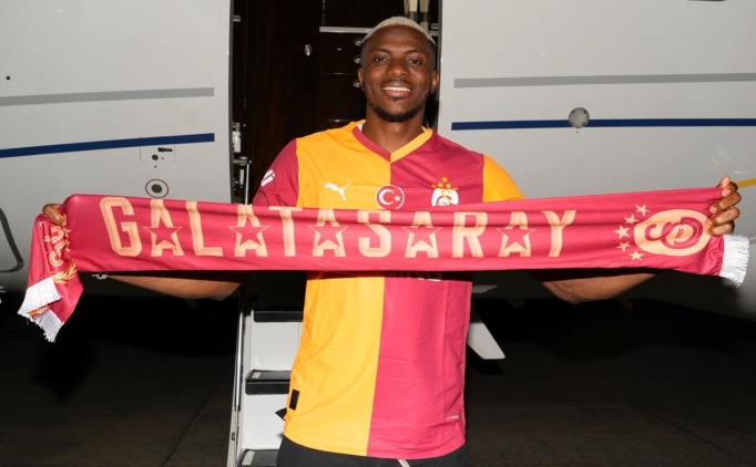 Victor Osimhen, G.Saray için geldi: 'Evimdeyim'