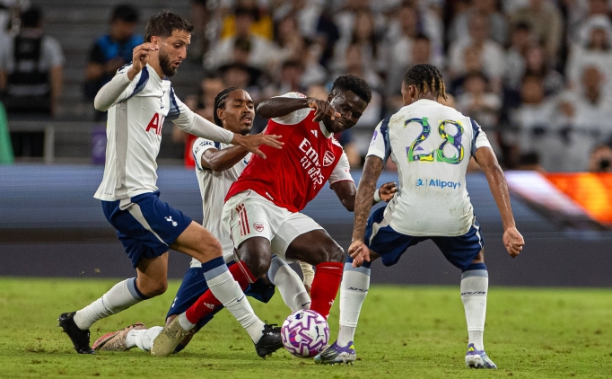 Tottenham, hazrlk manda Arsenal'i tek golle geti