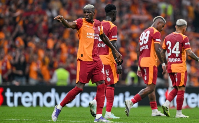Galatasaray'da Frankfurt ma�� �ncesi Osimhen seferberli�i!