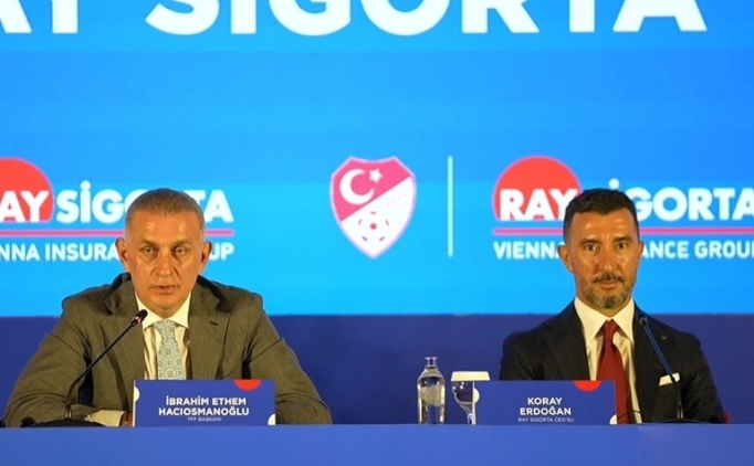 TFF'den Ray Sigorta ile sponsorluk anla�mas�!