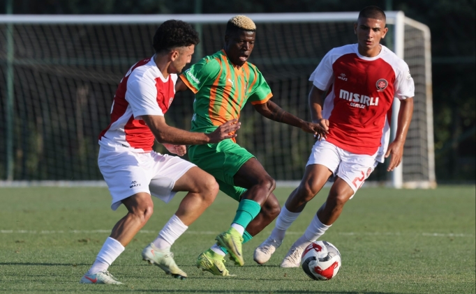 Alanyaspor, hazrlk manda Karagmrk' malup etti