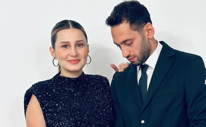 Hakan �alhano�lu'nun e�i Sinem �alhano�lu'ndan fla� payla��m!