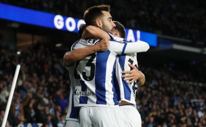 Real Sociedad, Midtjylland deplasman�nda avantaj� kapt�