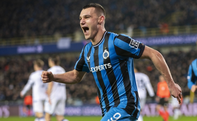 Club Brugge, 90+5'te avantaj� kapt�; Meler'e b�y�k tepki