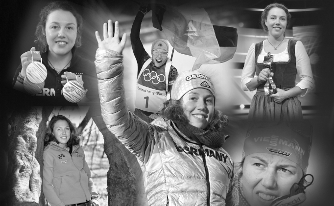 Biatloncu Laura Dahlmeier'den ac haber