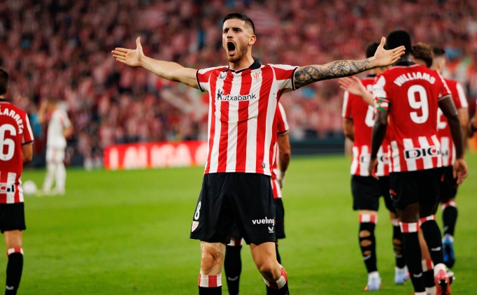 Athletic Bilbao, 3 puan� tek golle ald�!