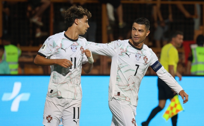 Ronaldo'dan Felix i�in sert tepki!