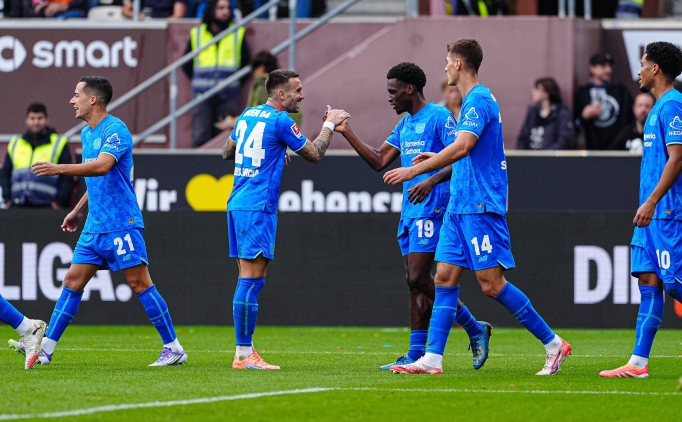 Bayer Leverkusen deplasmanda galip!