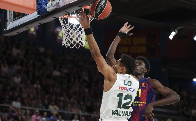 Zalgiris'ten Barcelona'ya fark!