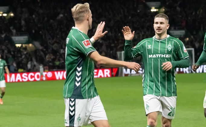 Werder Bremen evinde tek golle galip!