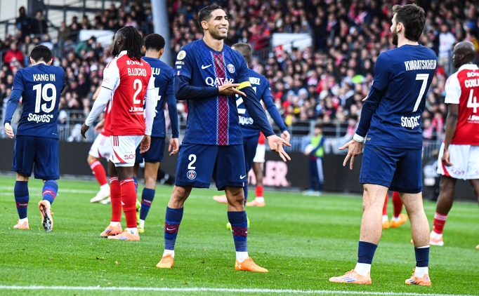 PSG'den Brest deplasmannda net galibiyet