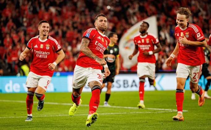Benfica, Tondela'y� rahat ge�erek yar� finale y�kseldi