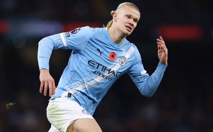 Haaland at�yor, Manchester City kazan�yor