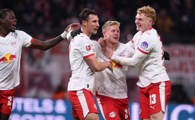 Leipzig, sahas�nda 2 golle galip!