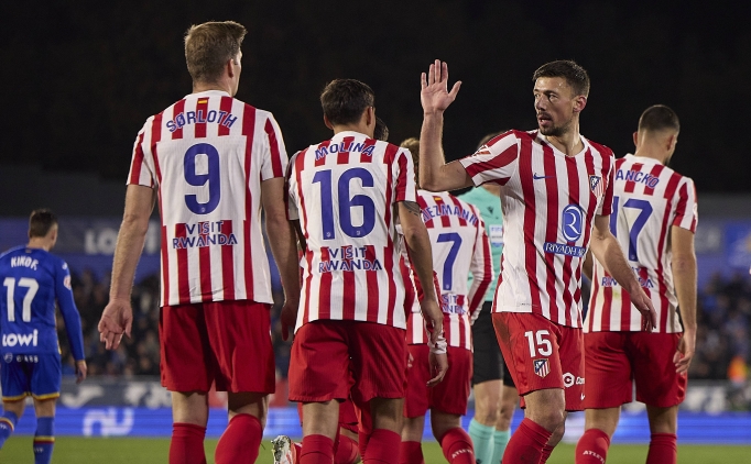 Atletico Madrid deplasmanda zorlansa da kazand�!
