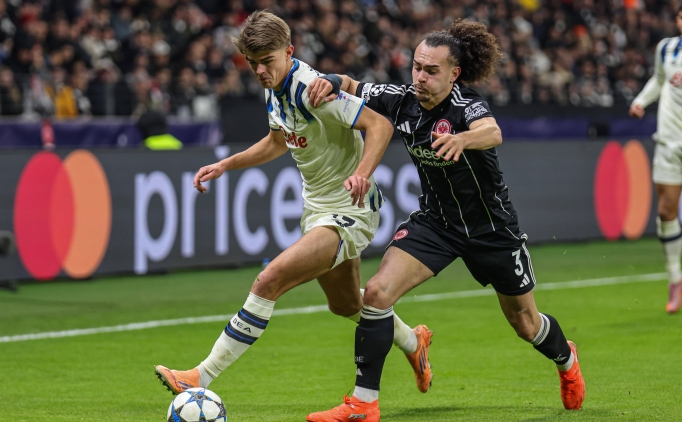 Atalanta, Eintracht Frankfurt kar��s�nda zorlanmad�