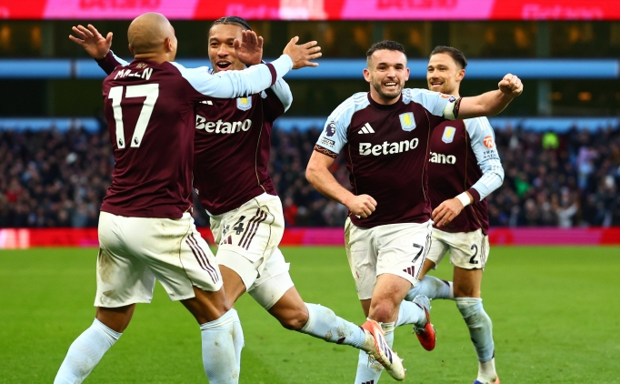 Aston Villa kazand�, ilk 4'e kendisini att�!