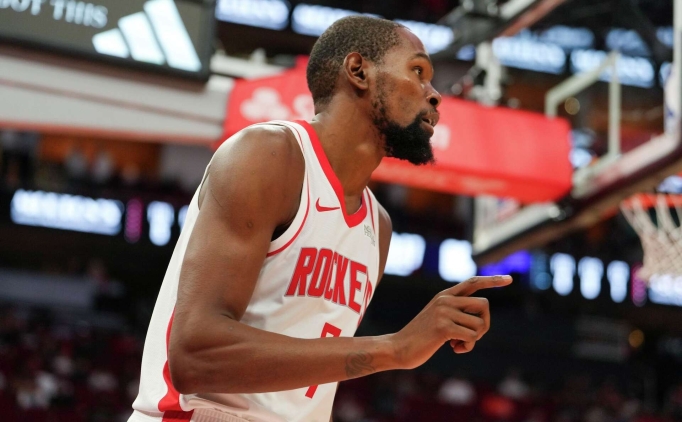 Durant, Rockets formasyla ilk manda rahatt: 'Evimde gibiydim'