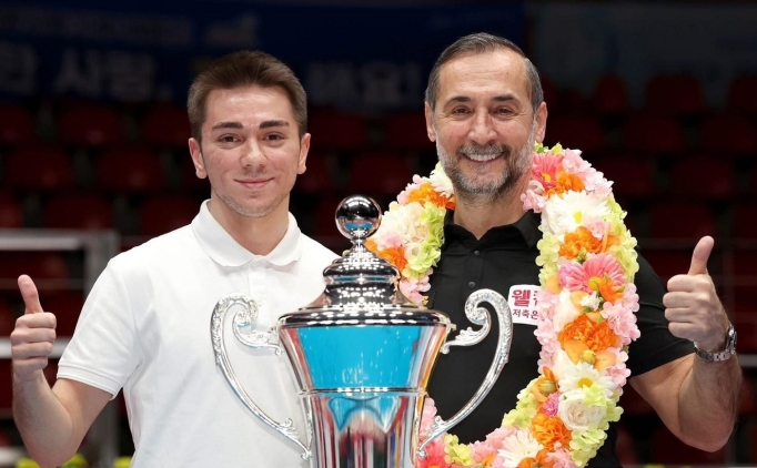 Kore profesyonel bilardo liginde Semih Saygıner 3'üncü oldu
