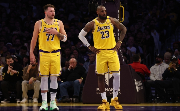 LeBron, Luka Doncic'in fiziksel dnmne hayran: 'Onunla gurur duyuyorum'