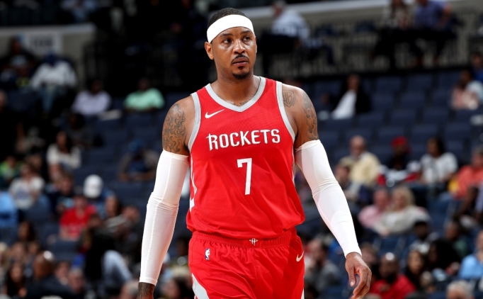 Carmelo: 'Houston'da orta mesafe at��lar y�z�nden ego �at��mas� ya�ad�m'