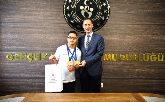 Mersinli özel sporcu Avrupa şampiyonu