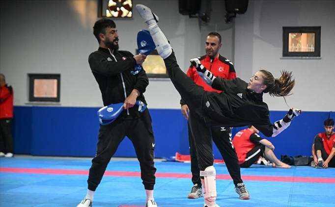 Milli tekvandocu Merve, ikinci dnya ampiyonluu iin tatamiye kacak