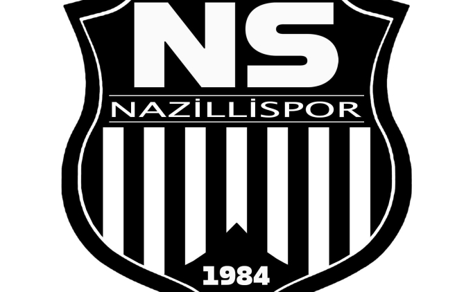 Nazillispor'da yeni logoyu taraftar seti