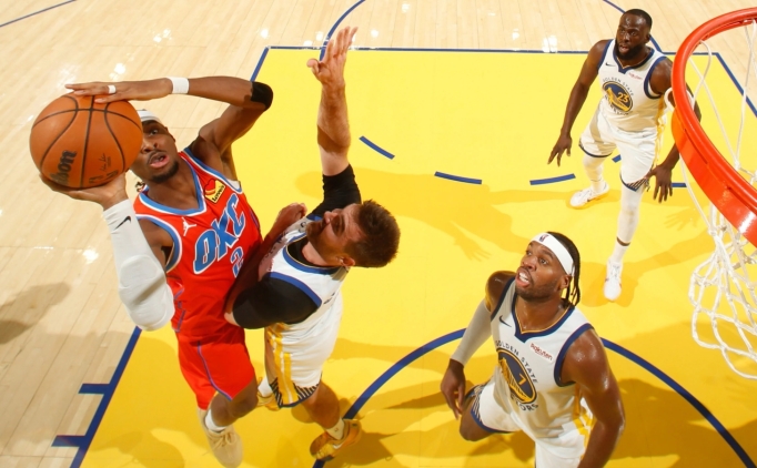 Shai 38 say�yla parlad�; OKC, Warriors'� 124-112 ma�lup etti