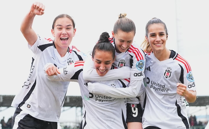 Kad�nlar S�per Lig'de Be�ikta�, Amed SK'yi �� golle ge�ti!