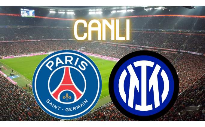 PSG Inter ampiyonlar Ligi final ma TRT 1 izle