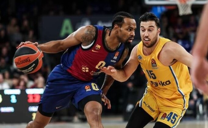 Barcelona evinde Maccabi Tel Aviv'i 29 say� farkla ge�ti
