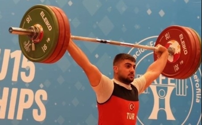 rnakl halterci Sefkan Smen Avrupa rekoru krd