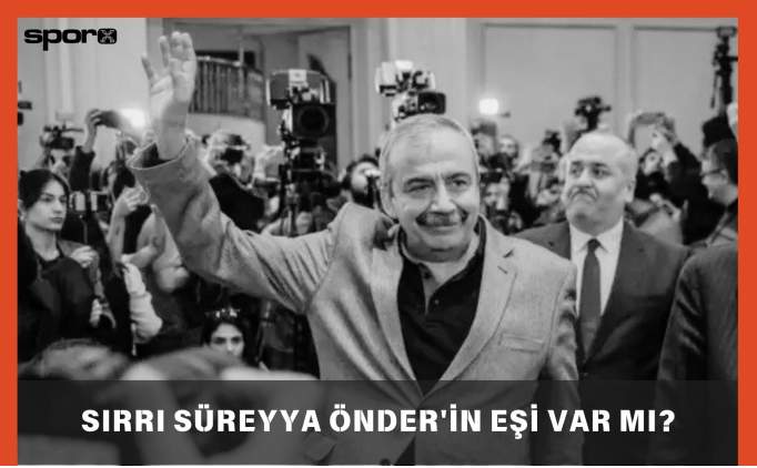 Sırrı Süreyya Önder'in Eşi Var mı, Evli mi?  