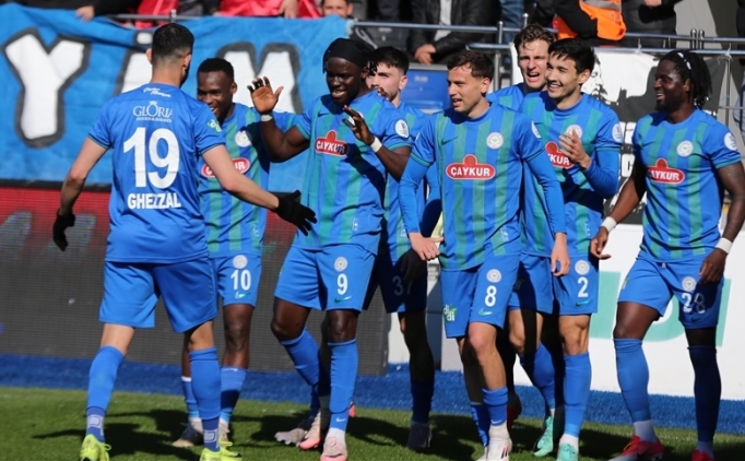 Çaykur Rizespor, küme düşme hattından uzaklaşmak istiyor