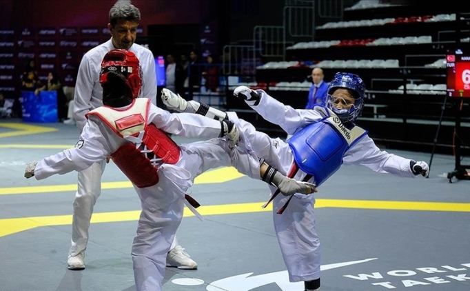 Milli sporcular, Uluslararas� T�rkiye A��k Tekvando Turnuvas�'nda 16 madalya kazand�