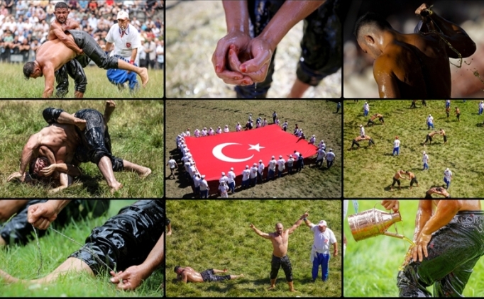 Kırkpınar'ın pehlivanları altın kemer için er meydanında!