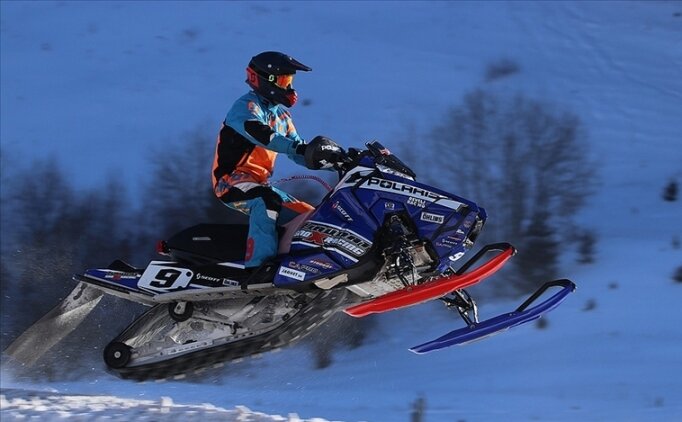D�nya Kar Motosikleti �ampiyonas�'n�n 2. aya�� Erciyes'te d�zenlenecek