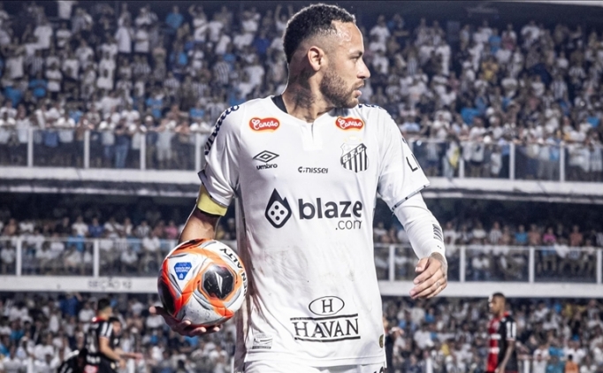 Neymar, Santos formas�yla sahalara geri d�nd�