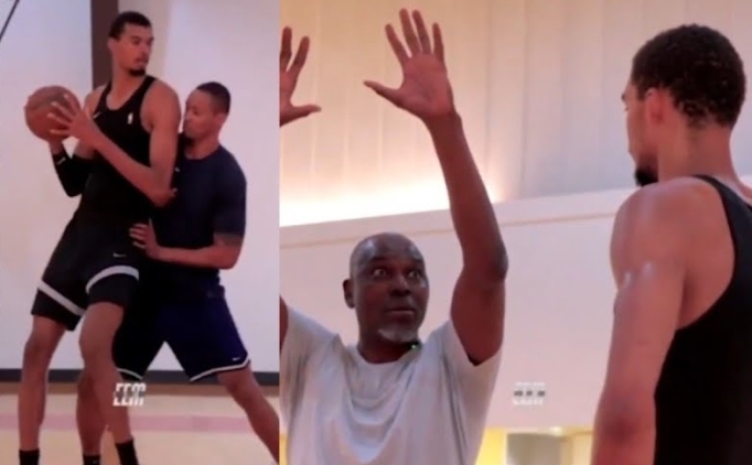 Olajuwon, Wembanyama'ya 'byk guard' anlayn retti