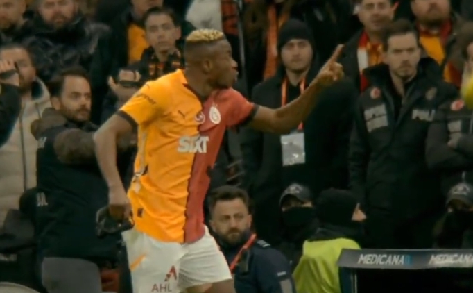 Derbide gergin dakikalar: Osimhen - Mert Hakan