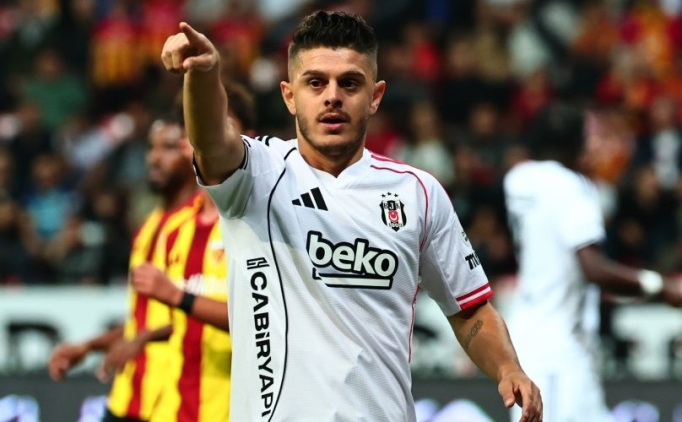 Be�ikta�'ta Rashica, �ans�n� kullanamad�!