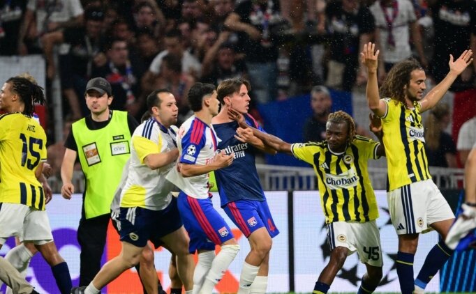 Lyon'da Fenerbahçe maçı sonrası ceza şoku