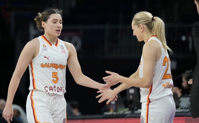 Galatasaray, Emlak Konut'u yendi ve seride 1-0 �ne ge�ti!